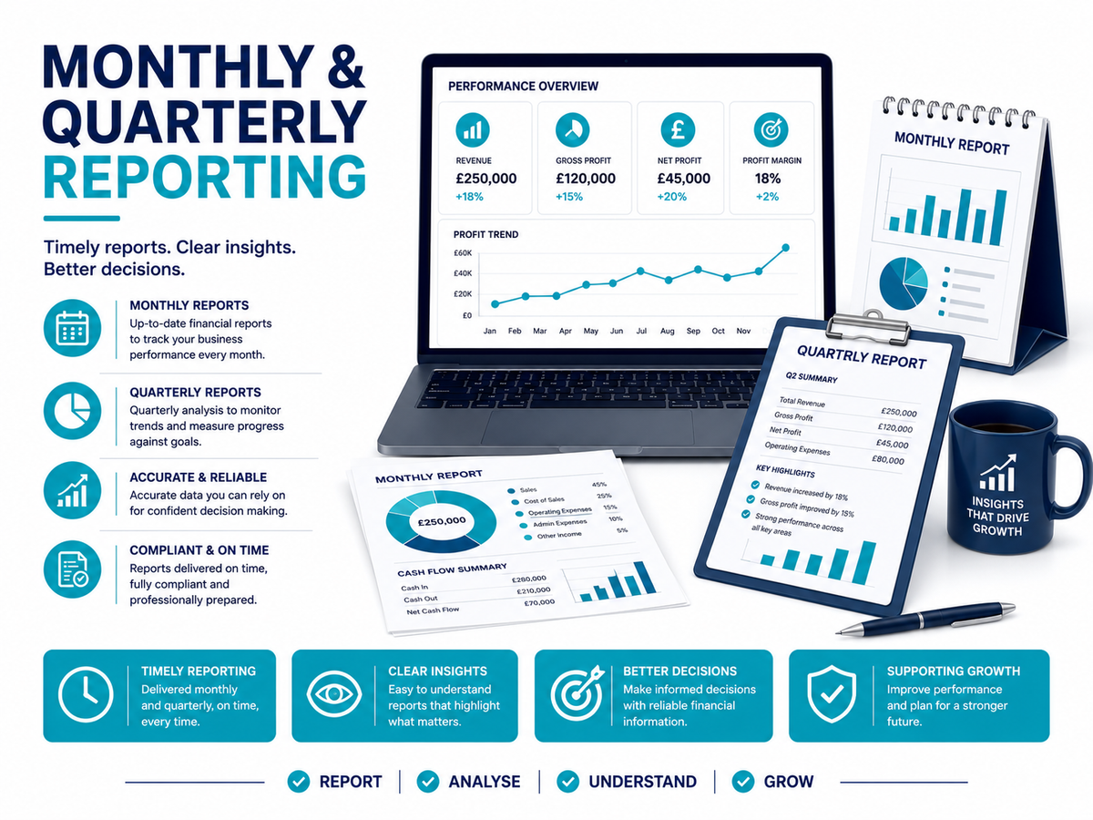 Monthly & Quarterly Reporting